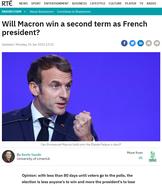 [Access to article](https://www.rte.ie/brainstorm/2022/0124/1275497-emmanuel-macron-french-presidential-election-2022/)